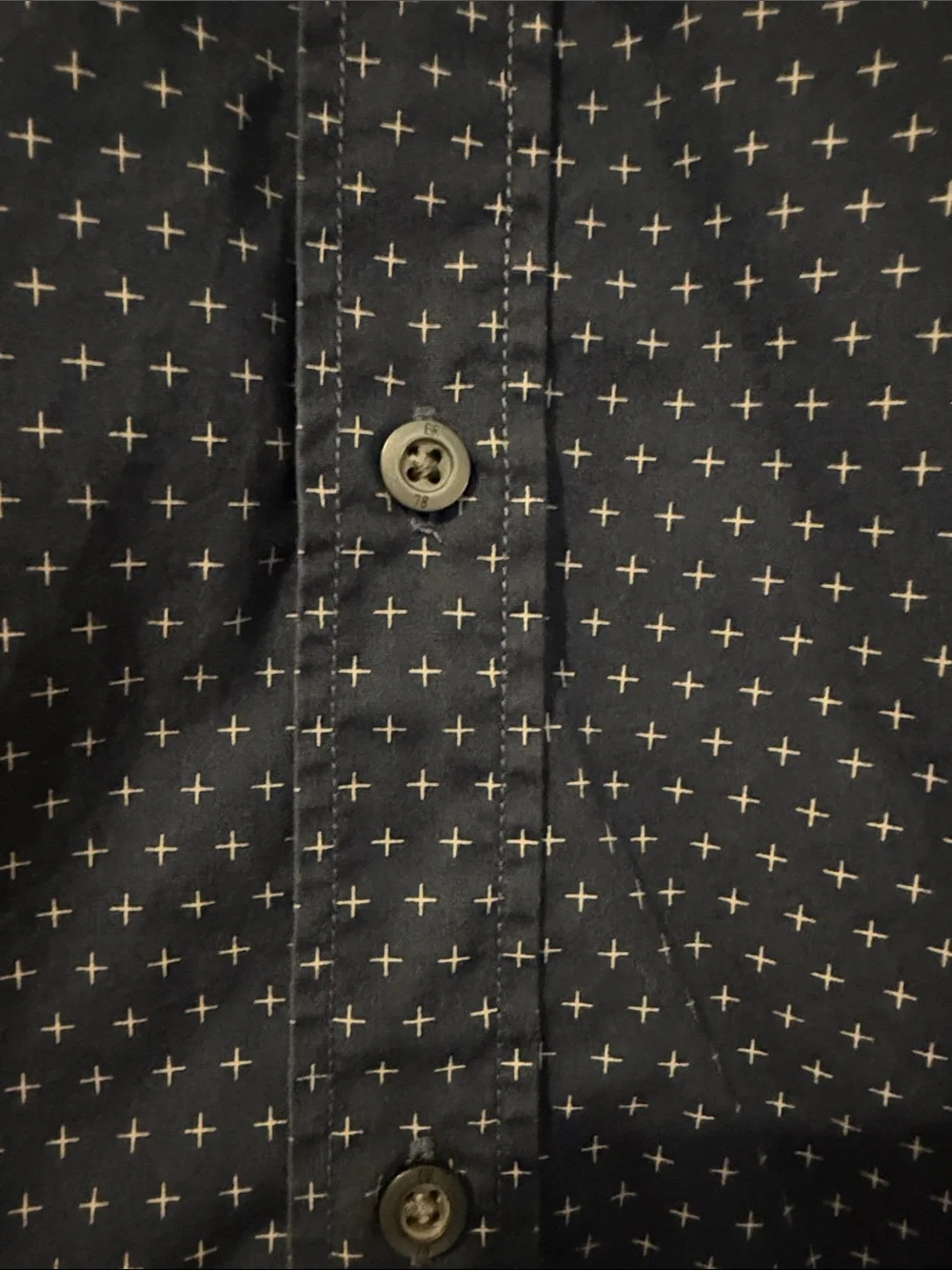 Banana Republic Navy Button-Up Shirt